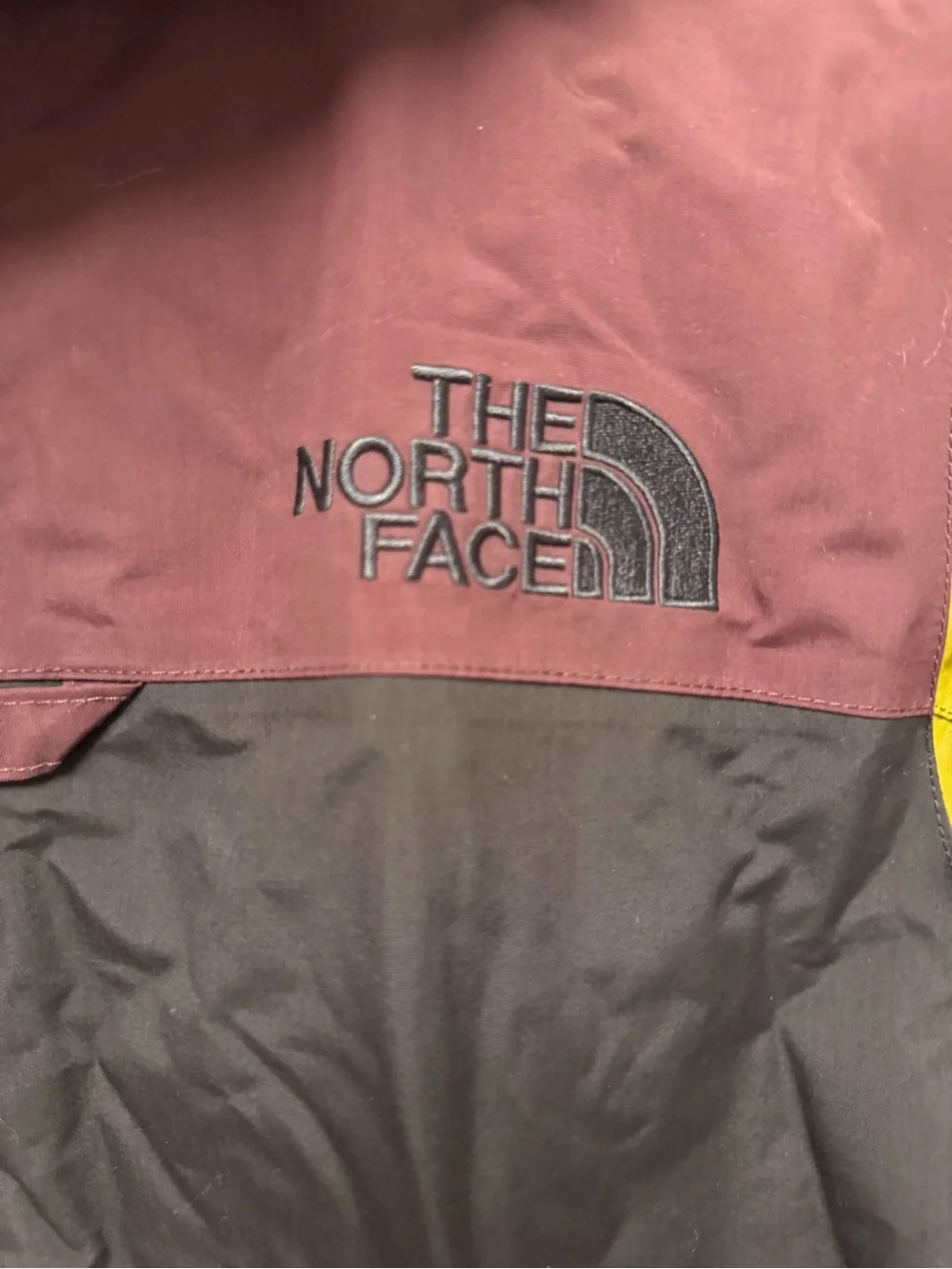 North Face Freedom Insulated Jacket Plum Olive Green Black Size XS